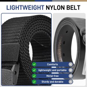 Casual Men's Belt Nylon 5 Pack - Image 3