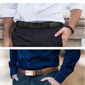Leather Ratchet Belt 2 Pack 35mm - Image 4