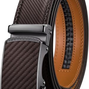Men's Adjustable Ratchet Belt Gift Boxed - Image 17