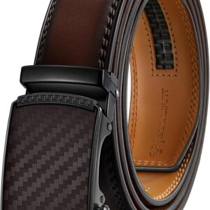 Men's Adjustable Ratchet Belt Gift Boxed - Image 22