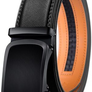 Men's Adjustable Ratchet Belt Gift Boxed - Image 24