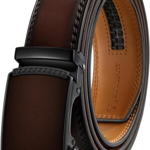 Men's Adjustable Ratchet Belt Gift Boxed - Image 26