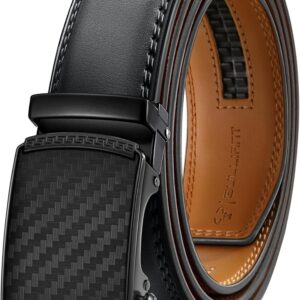 Men's Adjustable Ratchet Belt Gift Boxed - Image 29