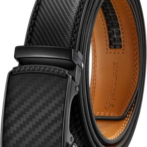 Men's Adjustable Ratchet Belt Gift Boxed