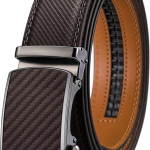Men's Adjustable Ratchet Belt Gift Boxed - Image 32