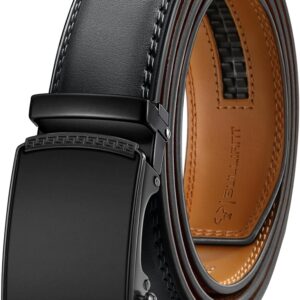 Men's Adjustable Ratchet Belt Gift Boxed - Image 34