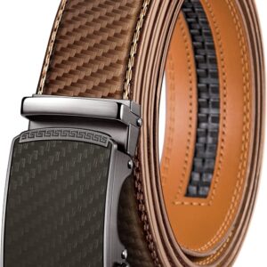 Men's Adjustable Ratchet Belt Gift Boxed - Image 37