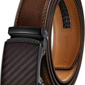 Men's Adjustable Ratchet Belt Gift Boxed - Image 38