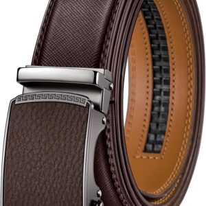 Men's Adjustable Ratchet Belt Gift Boxed - Image 41