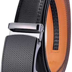 Men's Adjustable Ratchet Belt Gift Boxed - Image 42