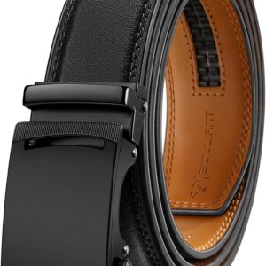Men's Adjustable Ratchet Belt Gift Boxed - Image 9