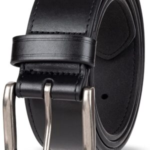 Men's Denim Jeans Belt Raw Edge