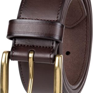 Men's Denim Jeans Belt Raw Edge - Image 5