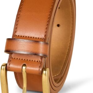 Men's Denim Jeans Belt Raw Edge - Image 6