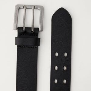 Men's Double Prong Leather Belt - Image 3