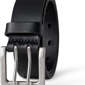 Men's Double Prong Leather Belt