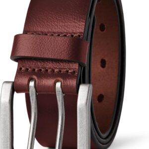 Men's Double Prong Leather Belt - Image 7