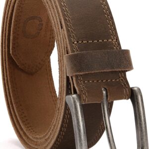 Men's Leather Belt 35mm Casual Dress