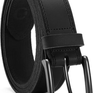 Men's Leather Belt 35mm Casual Dress - Image 7