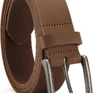 Men's Leather Belt 35mm Casual Dress - Image 8