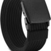 Web Belt Nylon Non Metal Buckle Men 38mm