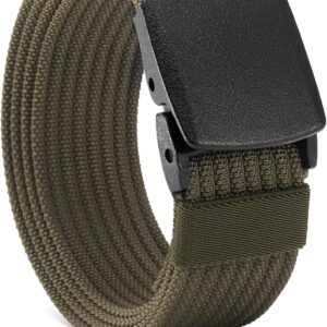 Web Belt Nylon Non Metal Buckle Men 38mm - Image 11